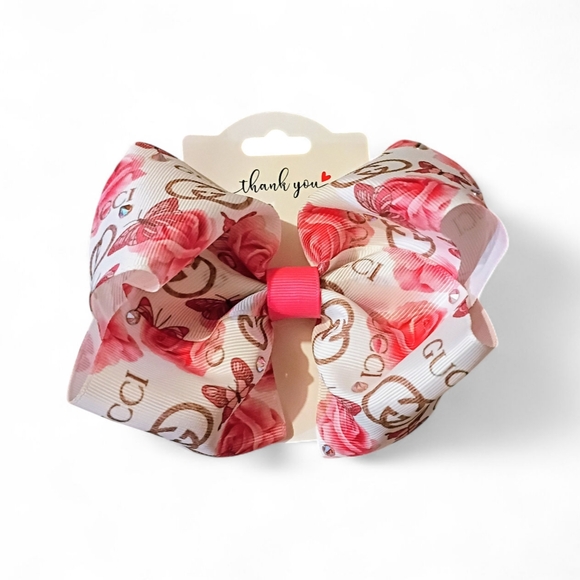 Gucci Logo Hair Bow - Picture 1 of 5
